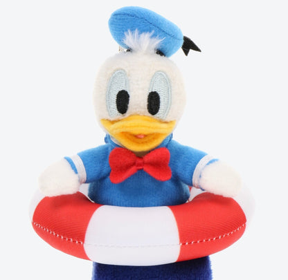 Japan Tokyo Disney Resort Donald Duck Plush Toy Keychain Band limited