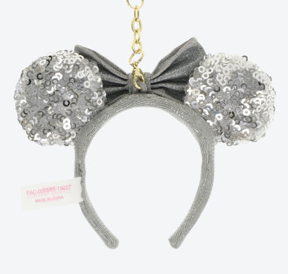 Japan Tokyo Disney Resort mickey Minnie Sequin Headband Ears nuiMOs Keychain　　　