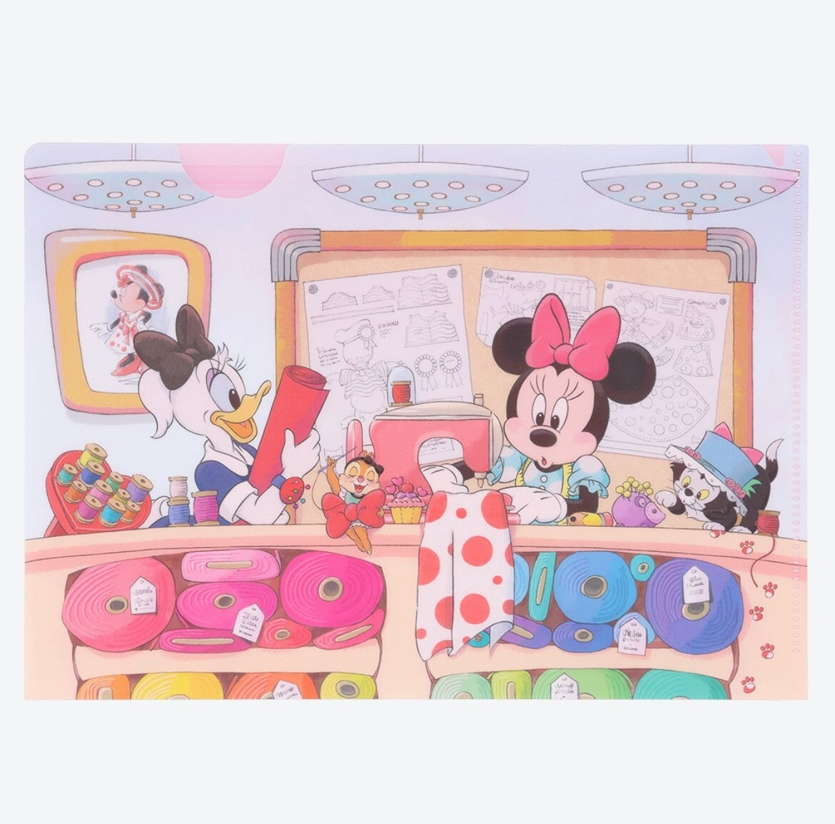 Japan Tokyo Disney Resort Clear folder 5 sheets