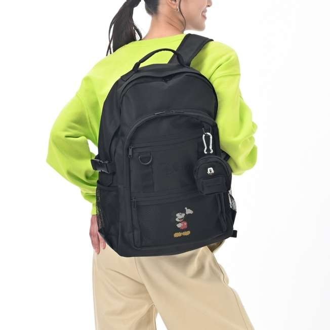 Japan Tokyo Disney Store Mickey 21L Backpack with Pouch Logo Life Partner Bag