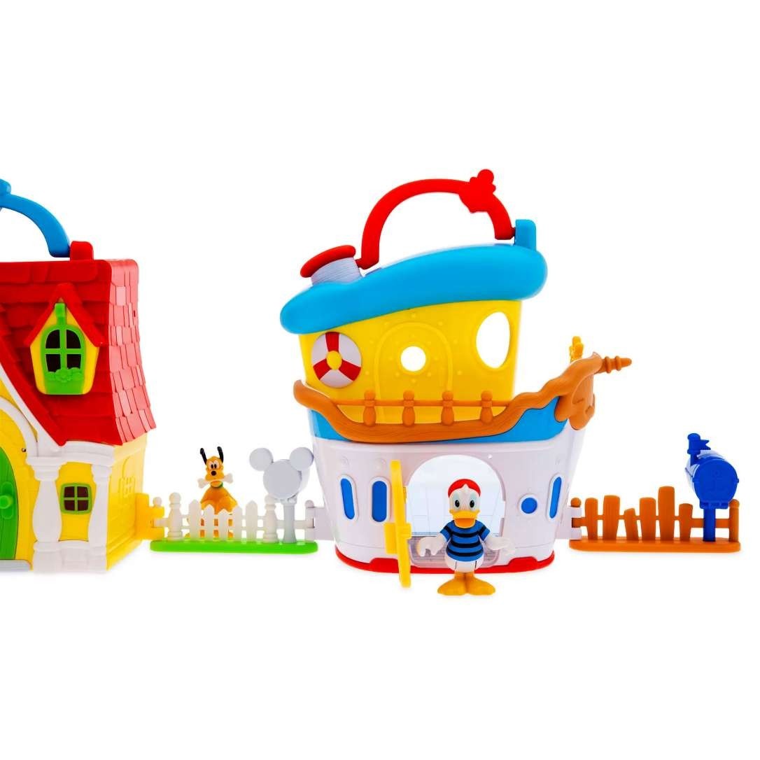 Japan Tokyo Disney Store Donald Duck Toy House Playset with Handle
