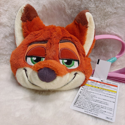 Japan Tokyo Disney Resort Nick Wilde Face Motif Shoulder Bag Zootopia