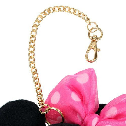 Japan Tokyo Disney Resort Minnie Plush Toy Charm Pink Ribbon Minnie Day 2025