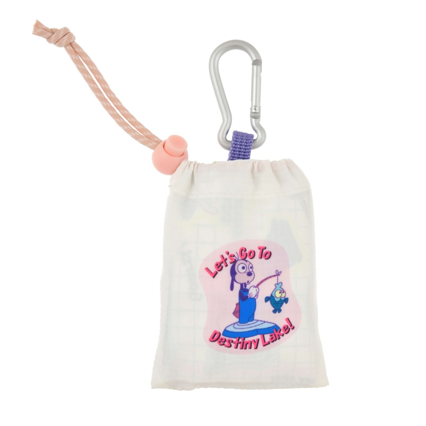 '+Japan Tokyo Disney Store Goofy & Max Shopping Eco Bag with Pouch GOOFY BIRTHDAY