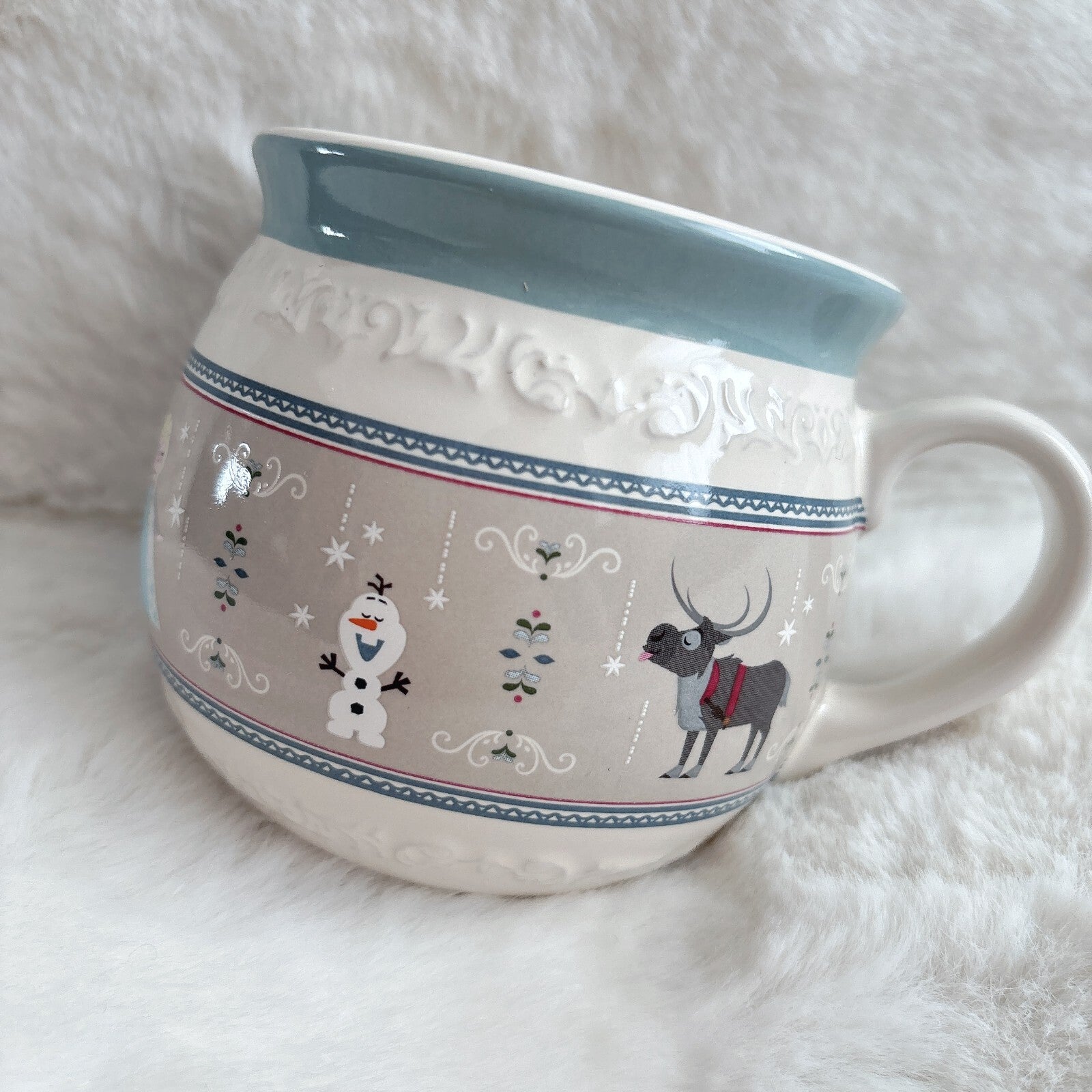 Japan Tokyo Disney Resort Mug Elsa Ana Frozen Fantasy Springs