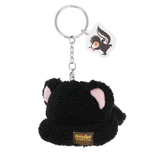 Japan Tokyo Disney Resort Cap Lost Kids Peter Pan Keychain Black Fantasy Springs