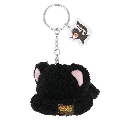 Japan Tokyo Disney Resort Cap Lost Kids Peter Pan Keychain Black Fantasy Springs
