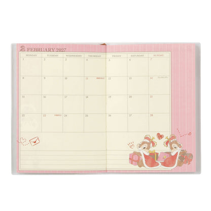 Japan Tokyo Disney Store Chip and Dale B6 Planner Schedule Book Diary 2027