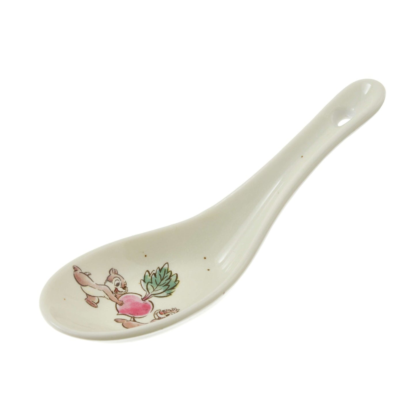 Japan Tokyo Disney Store Chip & Dale Renge Spoon Vegetable Table Top