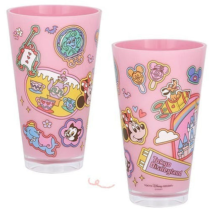 Japan Tokyo Disney Resort Mickey Mouse Tumbler Pink Park Motif Memories