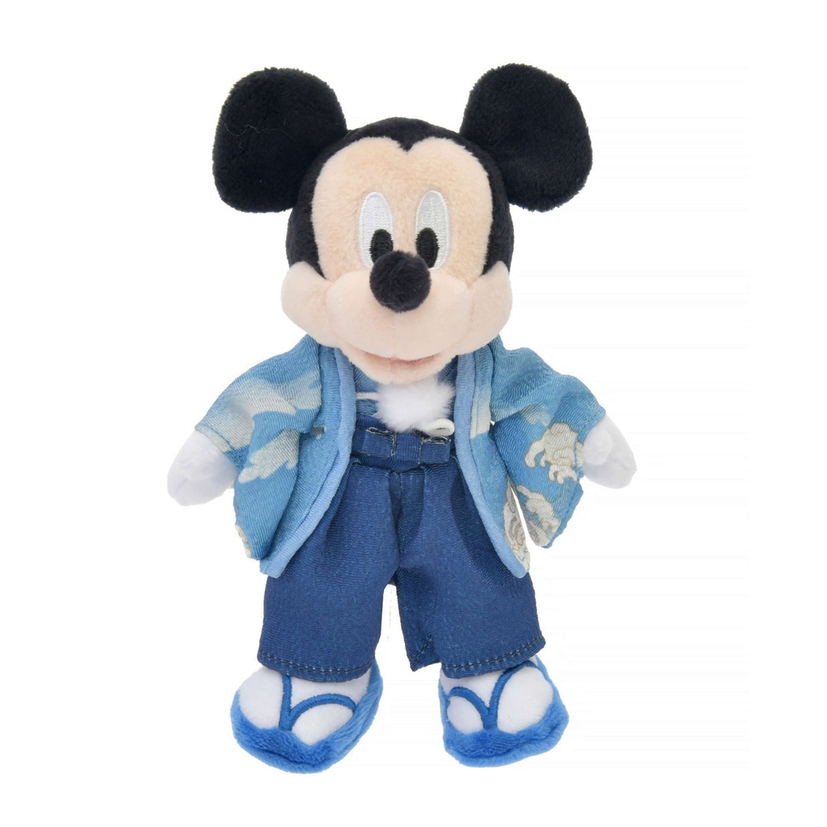 '+Japan Tokyo Disney Store Mickey Plush Toy Keychain Kimono Japan Original