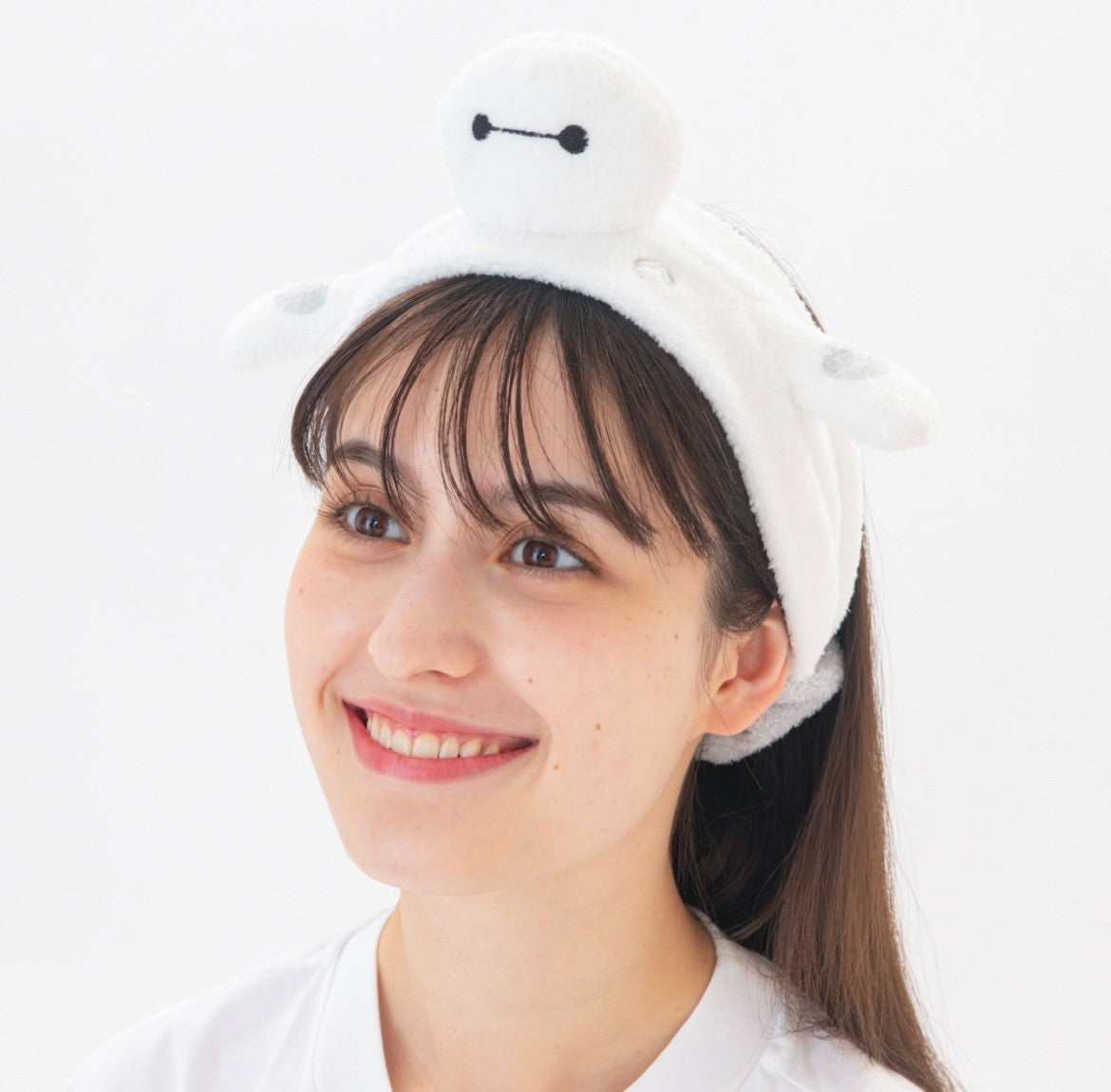 Japan Tokyo Disney Resort Ears HeadBand Hat Big Hero 6 Baymax Free Size
