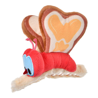 '+Japan Tokyo Disney Store Bread and Butterfly Hair Clip ALICE IN WONDERLAND 75TH