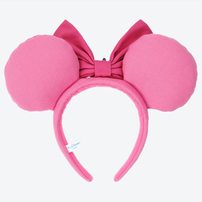 Japan Tokyo Disney Resort Ears HeadBand Hat Minnie Mouse Pink