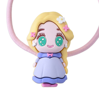 Japan Tokyo Disney Store Rapunzel For Kids Hair Ponytail PVC Mascot TINY