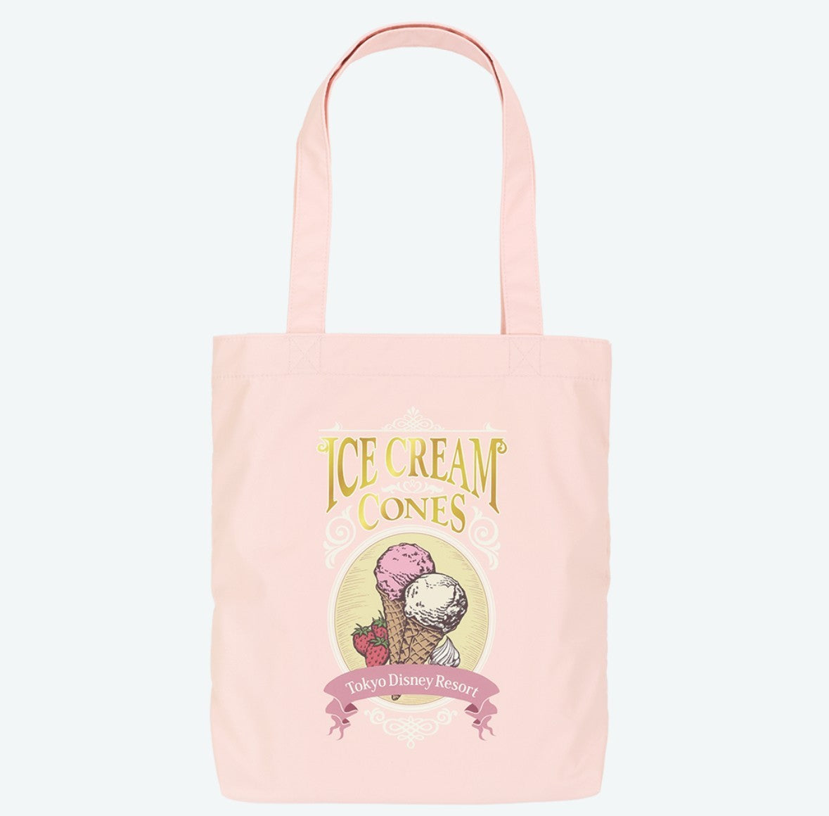 Japan Tokyo Disney Resort Ice cream cone Tote Bag limited