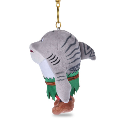 Japan Tokyo Disney Store Maui Plush Toy keychain shark Moana 2