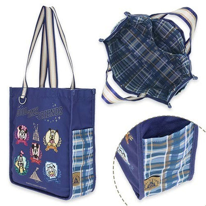 Japan Tokyo Disney Resort GOOD TIMES FRIENDS Mickey Mouse Tote Bag