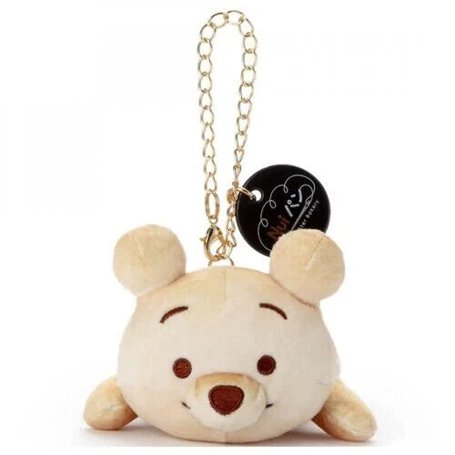 Japan Disney Takara Tommy Nui Pan Brett Plush Keychain Pooh