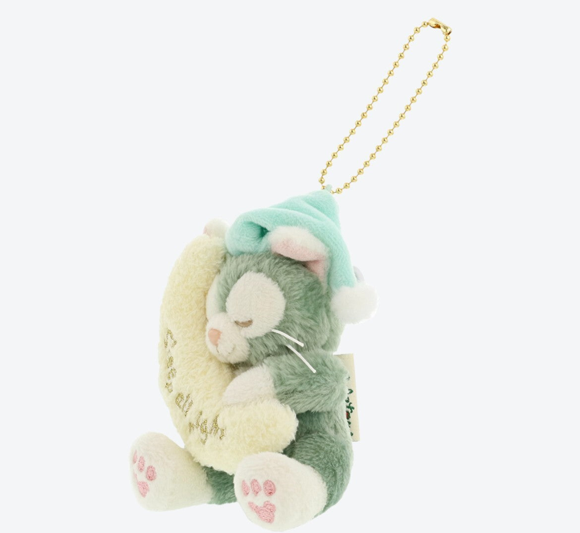 Japan Tokyo Disney Sea Resort Duffy friend's Keychain Sleepy Sleep Gelatoni