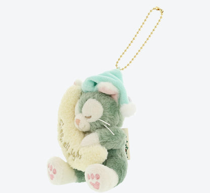 Japan Tokyo Disney Sea Resort Duffy friend's Keychain Sleepy Sleep Gelatoni