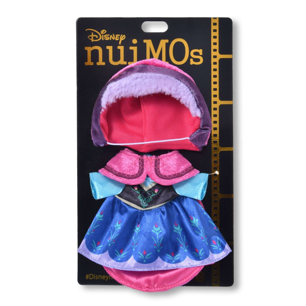 Japan Tokyo Disney Store Anna nuiMOs Plush Toy Costume Dress Set Frozen Princess