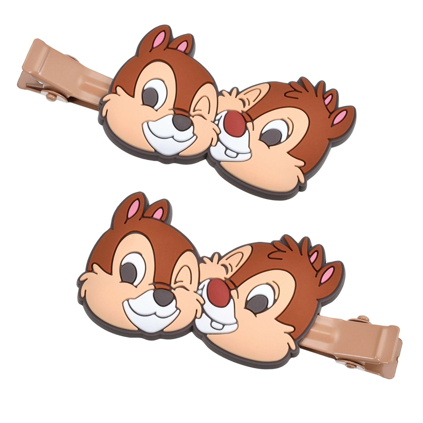 Japan Tokyo Disney Store Chip and Dale Hair Clip Set Color MAEGAMI Hair Zakka