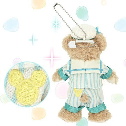 Japan Tokyo Disney Resort Find Your Beautiful Blue Duffy Plush Keychain