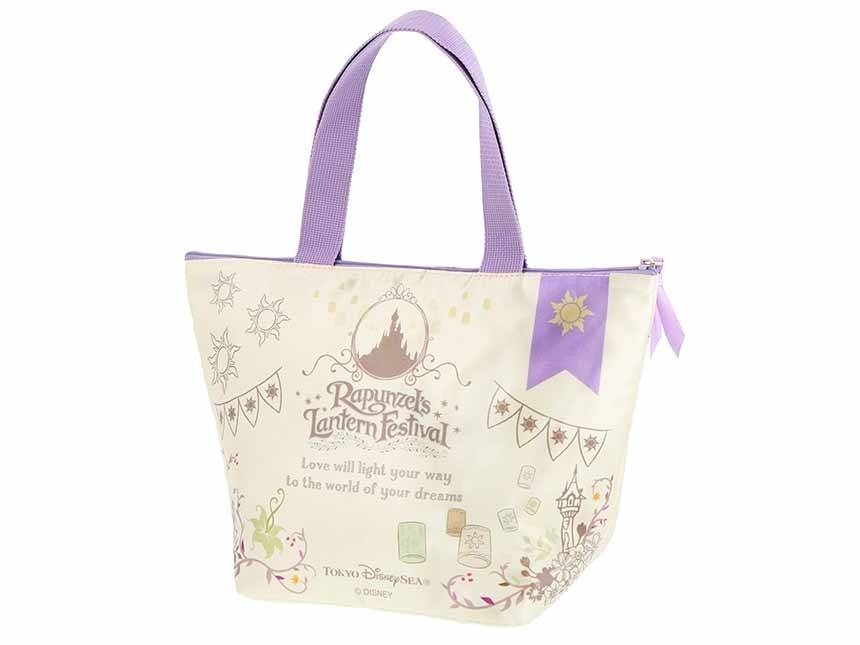 Japan Tokyo Disney Resort Fantasy Springs Souvenir Tote bag Rapunzel lunch case