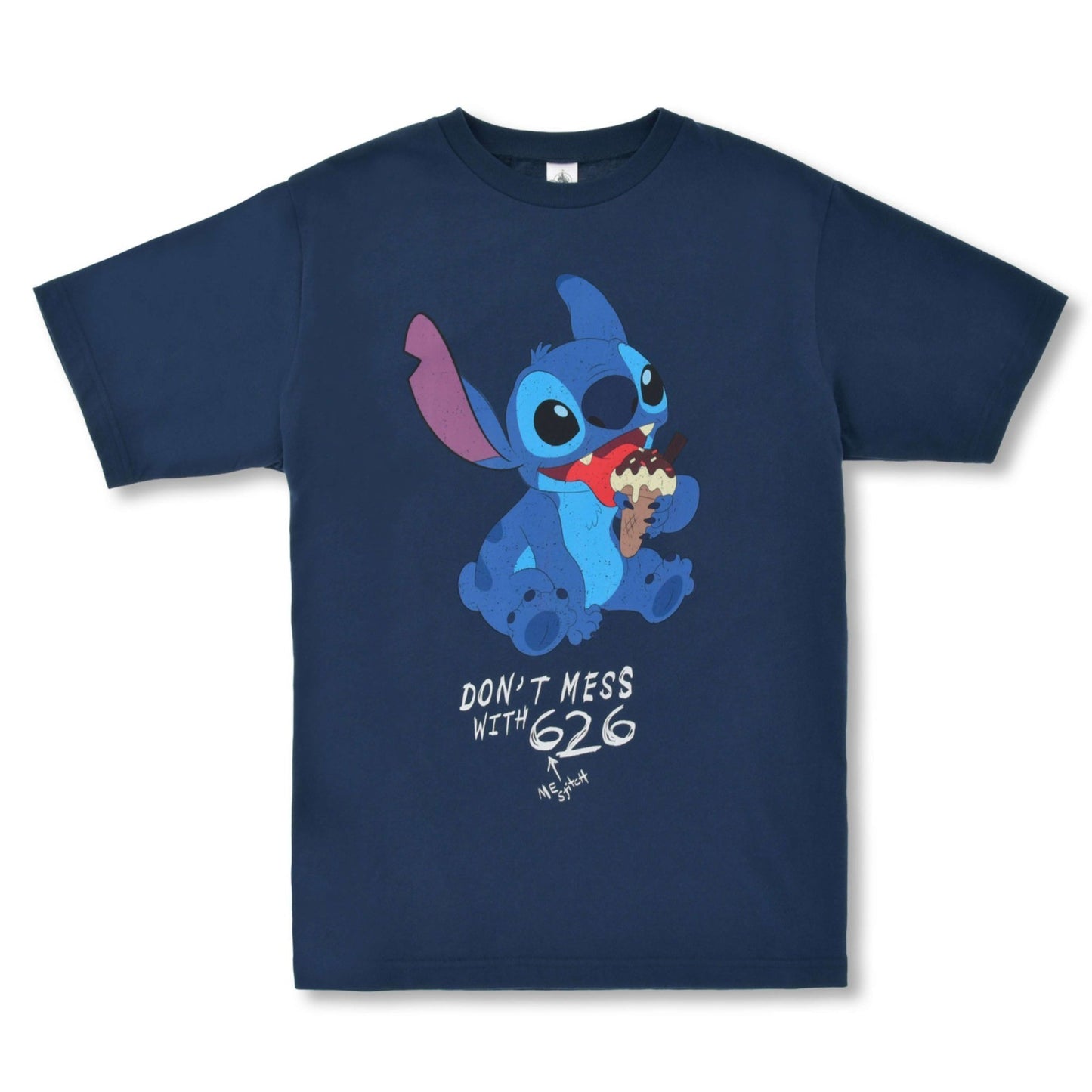 Japan Tokyo Disney Store Stitch Short-Sleeve T-Shirt Blue Collection