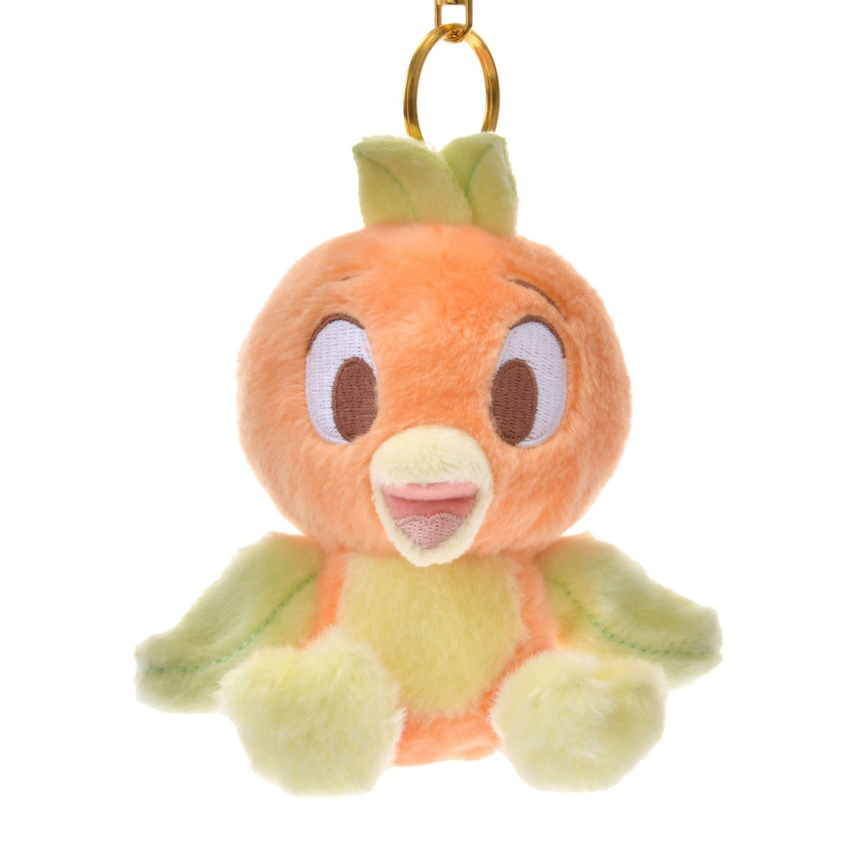 '+Japan Tokyo Disney Store Orange Bird Plush Toy Keychain SHERBET