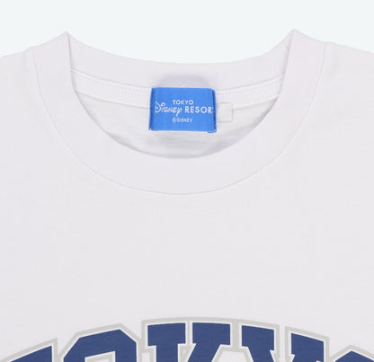 Japan Tokyo Disney Resort T-Shirt Cinderella castle White