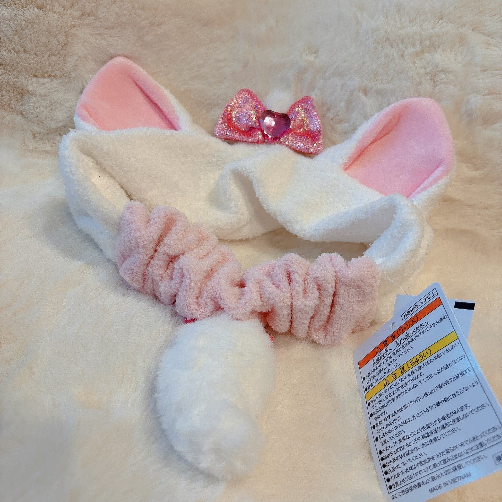 Japan Tokyo Disney Resort Ears HeadBand Hat The Aristocats Marie