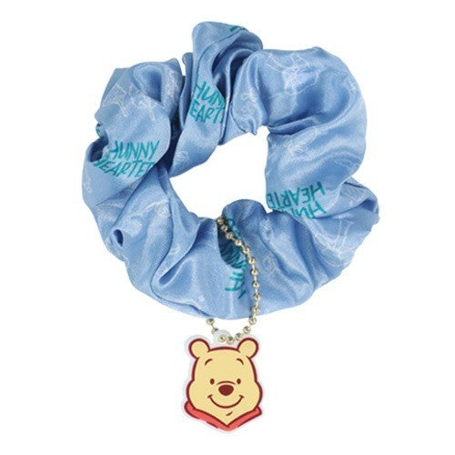 Japan Tokyo Disney Resort Winnie the Pooh Hairbrush & Scrunchie Heartwarming