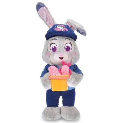 Japan Tokyo Disney Store Judy Hopps Plush Toy Zootopia Fish Market