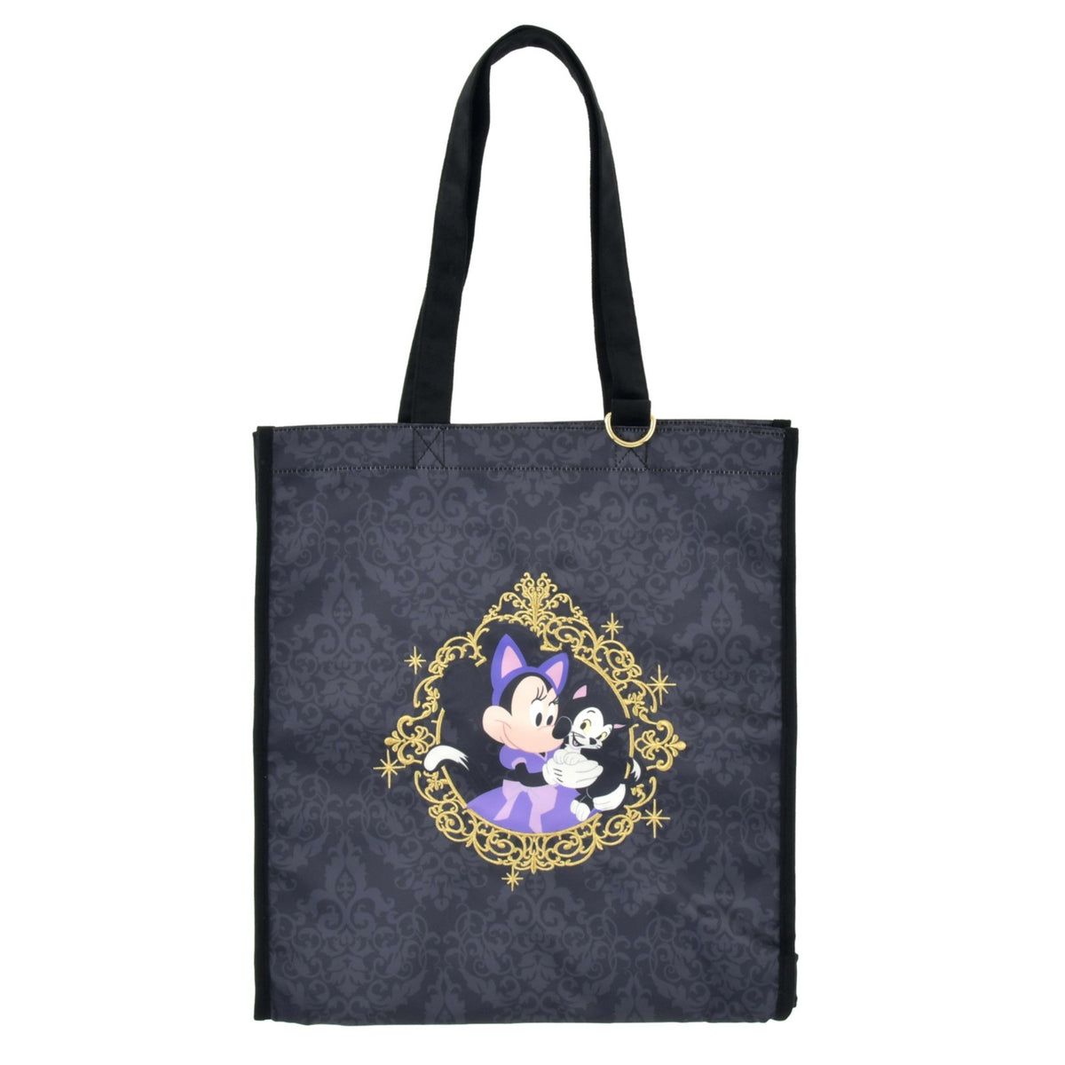 Japan Tokyo Disney Store Minnie & Figaro Tote Bag CAT MINNIE AND FIGARO