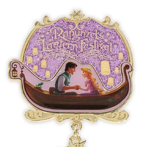 Japan Tokyo Disney Resort Pin Badge Rapunzel Lantern Festival Fantasy Springs