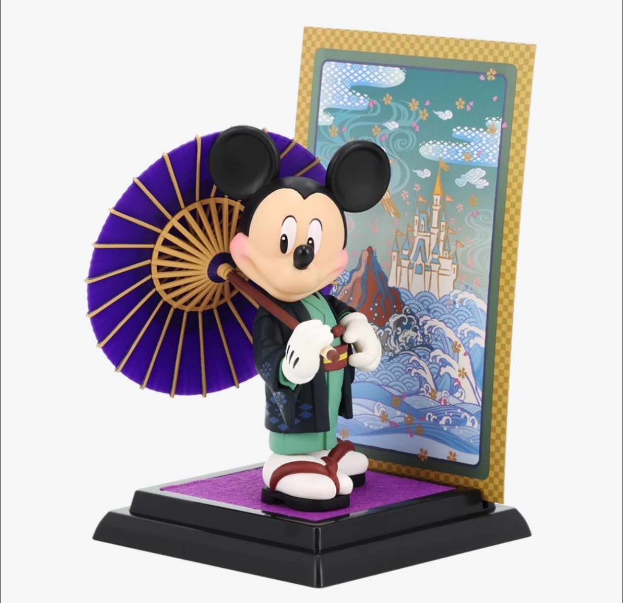 Japan Tokyo Disney Resort Mickey Minnie Kimono Japanese Figure 2026