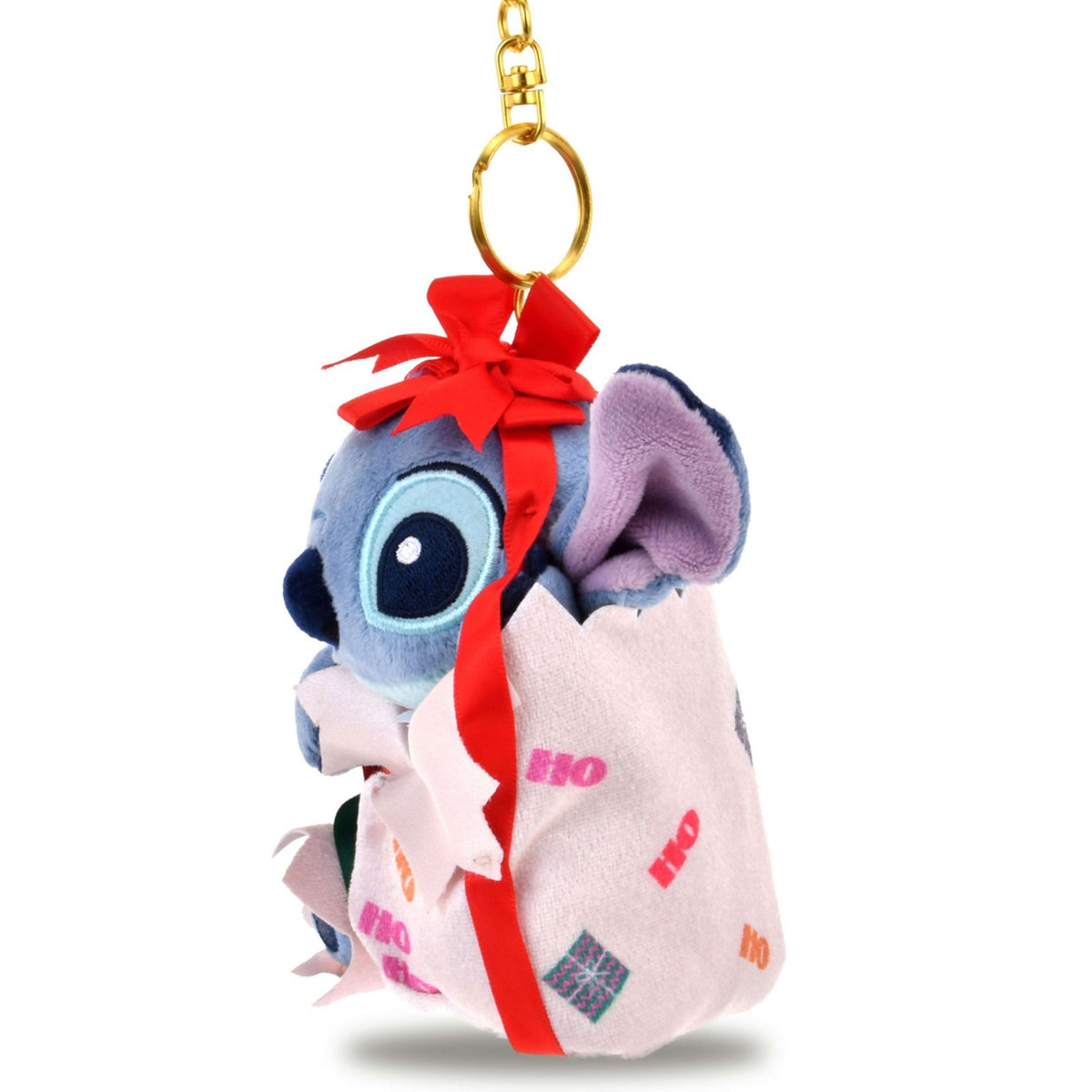 '+Japan Tokyo Disney Store Stitch Plush Toy Keychain Christmas