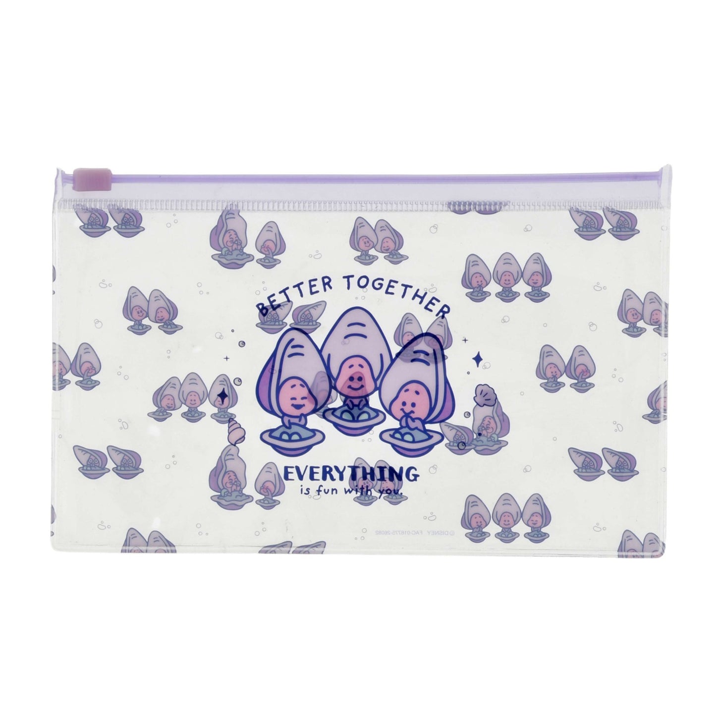 Japan Tokyo Disney Store Young Grandma Oyster Memo Sticker BABY OYSTERS Alice