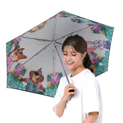 Japan Tokyo Disney Store Zootopia 2 Folding Umbrella Sun Rain TROPICAL ZOOTOPIA