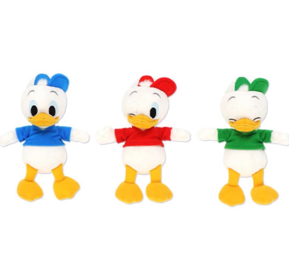 Japan Tokyo Disney Resort Donald Duck Happy Birthday Huey Dewey Louie Plush Toy