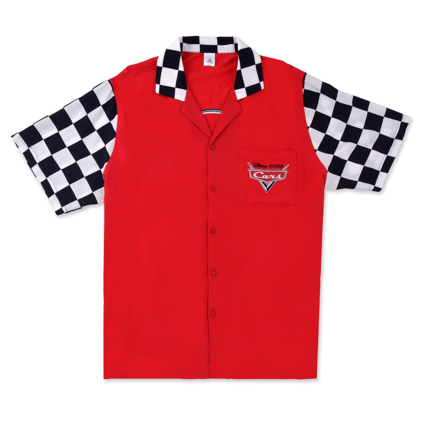 Japan Tokyo Disney Store Lightning McQueen Short-Sleeve Shirt Red SUMMER Cars