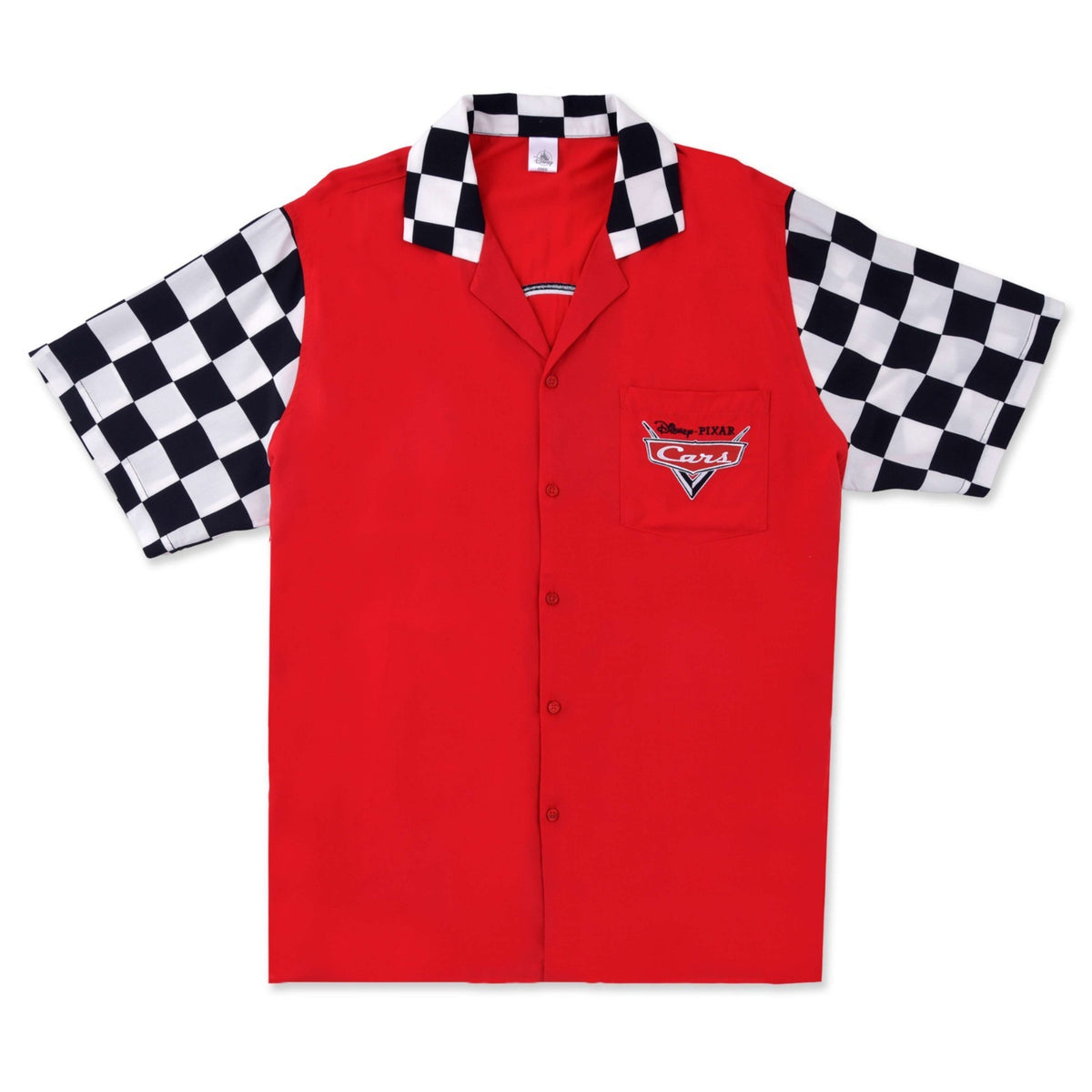 Japan Tokyo Disney Store Lightning McQueen Short-Sleeve Shirt Red SUMMER Cars