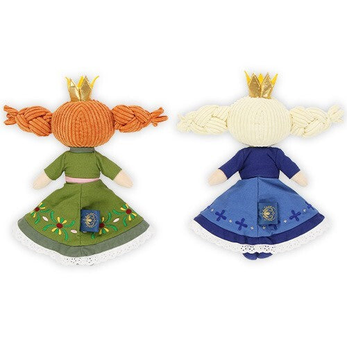 Japan Tokyo Disney Resort Store Plush Toy Set Elsa Ana Frozen Fantasy Springs