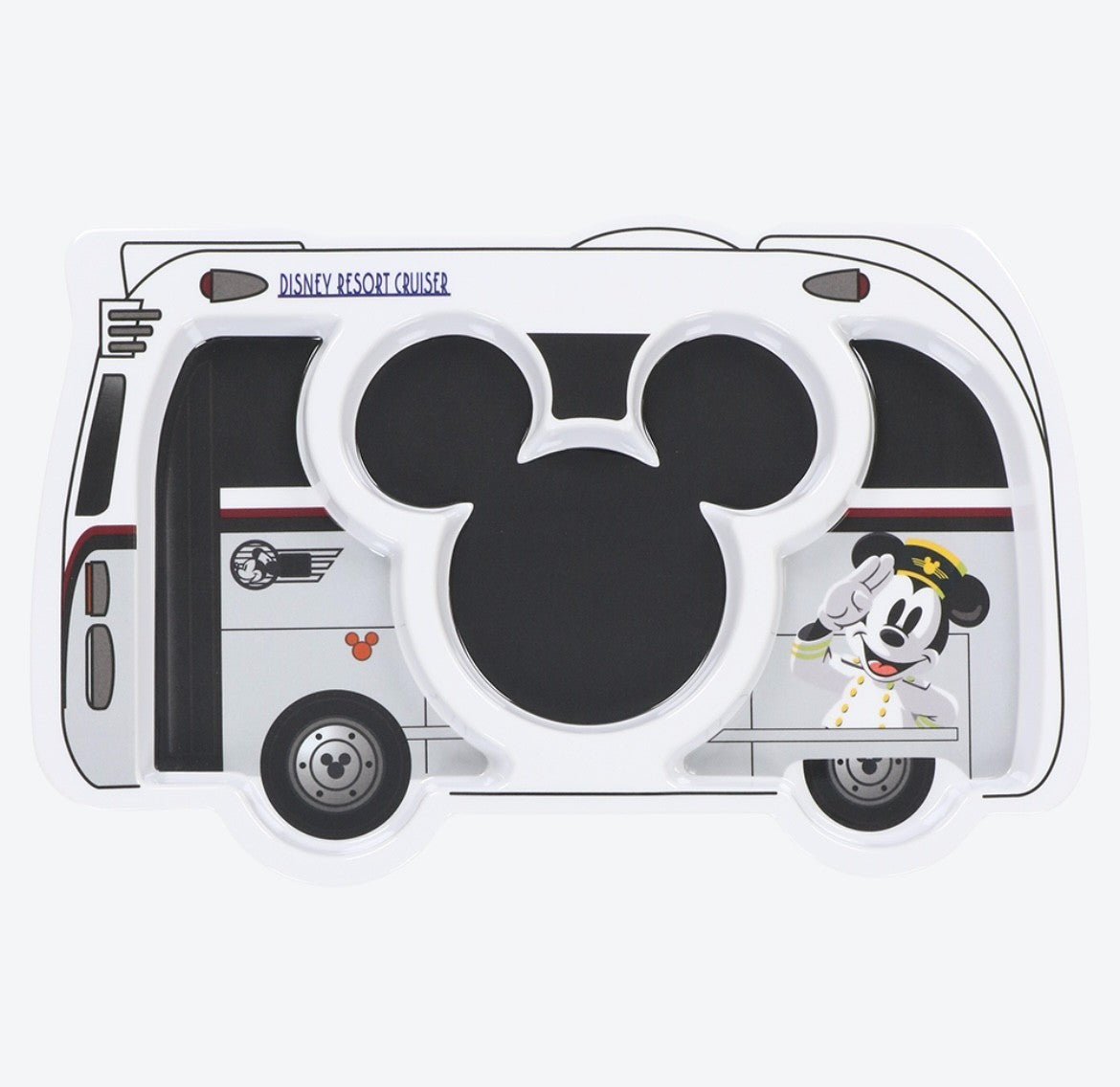 Japan Tokyo Disney Resort Plate Tableware Disney Resort Cruiser Mickey Mouse