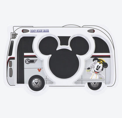 Japan Tokyo Disney Resort Plate Tableware Disney Resort Cruiser Mickey Mouse