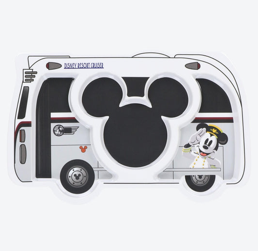 Japan Tokyo Disney Resort Plate Tableware Disney Resort Cruiser Mickey Mouse