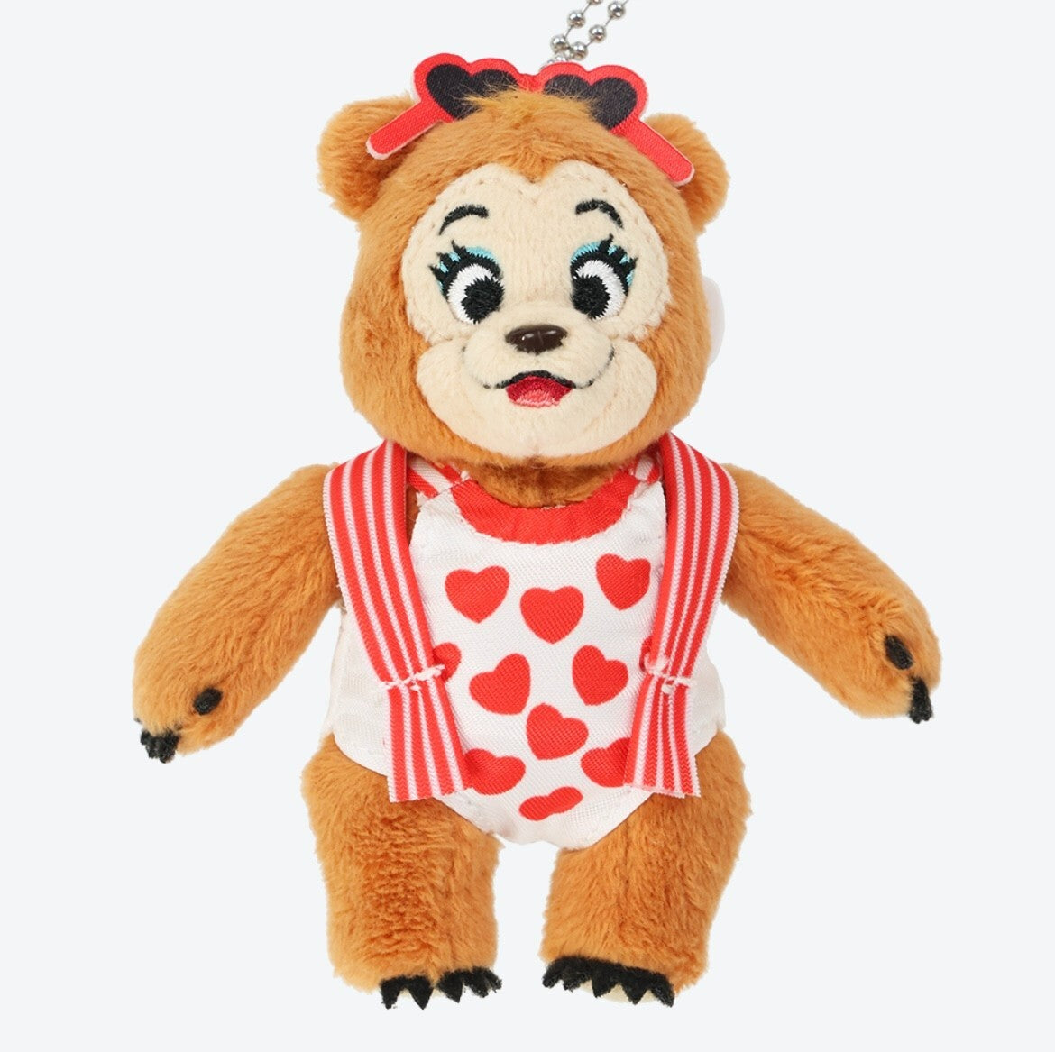 Japan Tokyo Disney Resort Plush Keychain Sunbonets Country Bear Jamboree