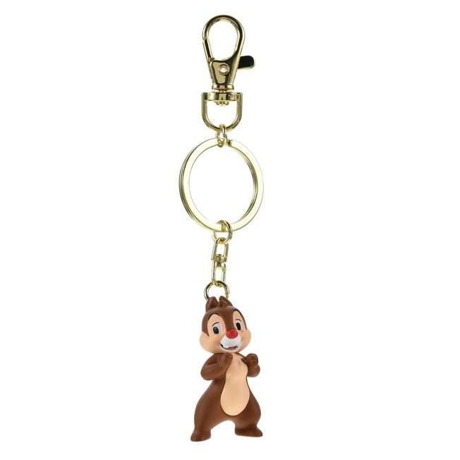 Japan Tokyo Disney Store Dale Keychain Basic 3D Keychain Fes Chip & Dale
